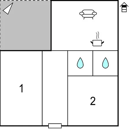 2 Bedroom Stunning In *